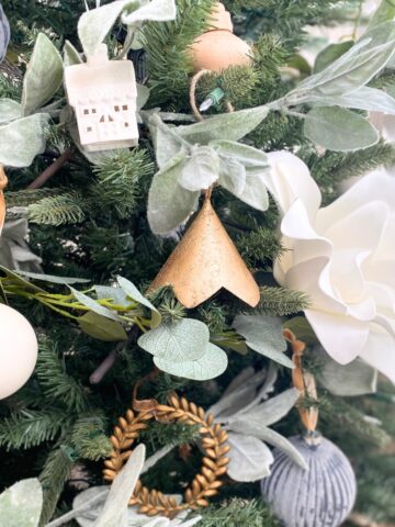 decorated christmas tree with ornaments