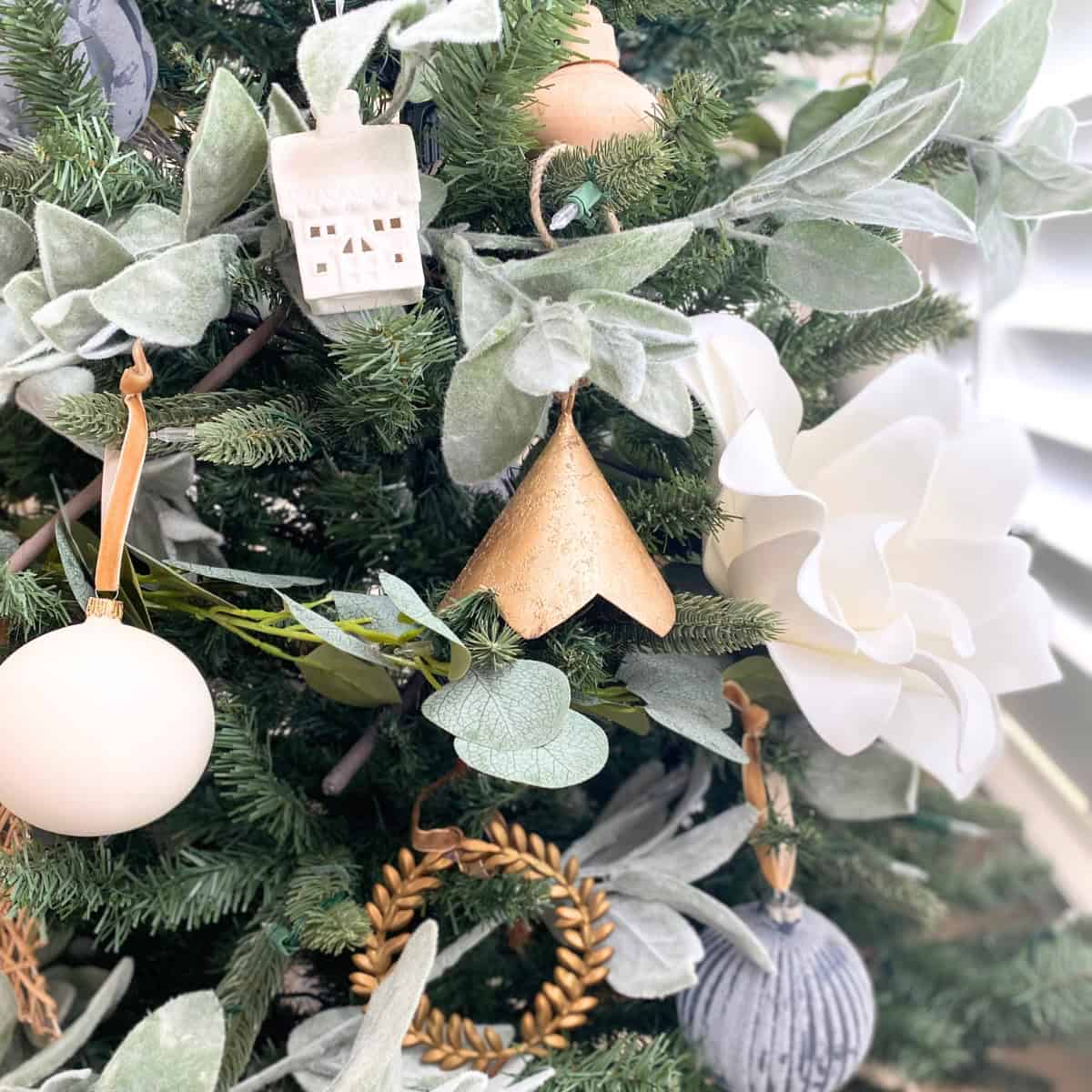 decorated christmas tree with ornaments