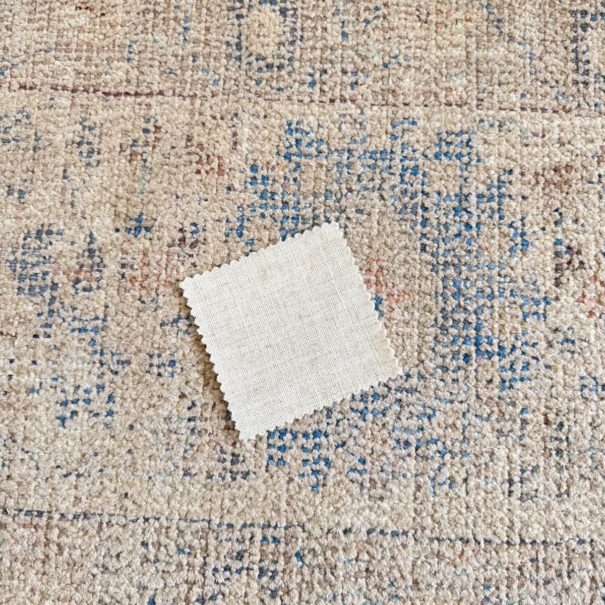 classic talc linen fabric swatch for bed frame