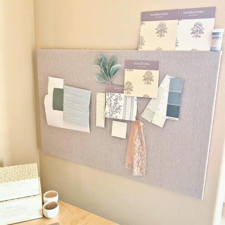DIY Linen Pinboard | Mornington Lane