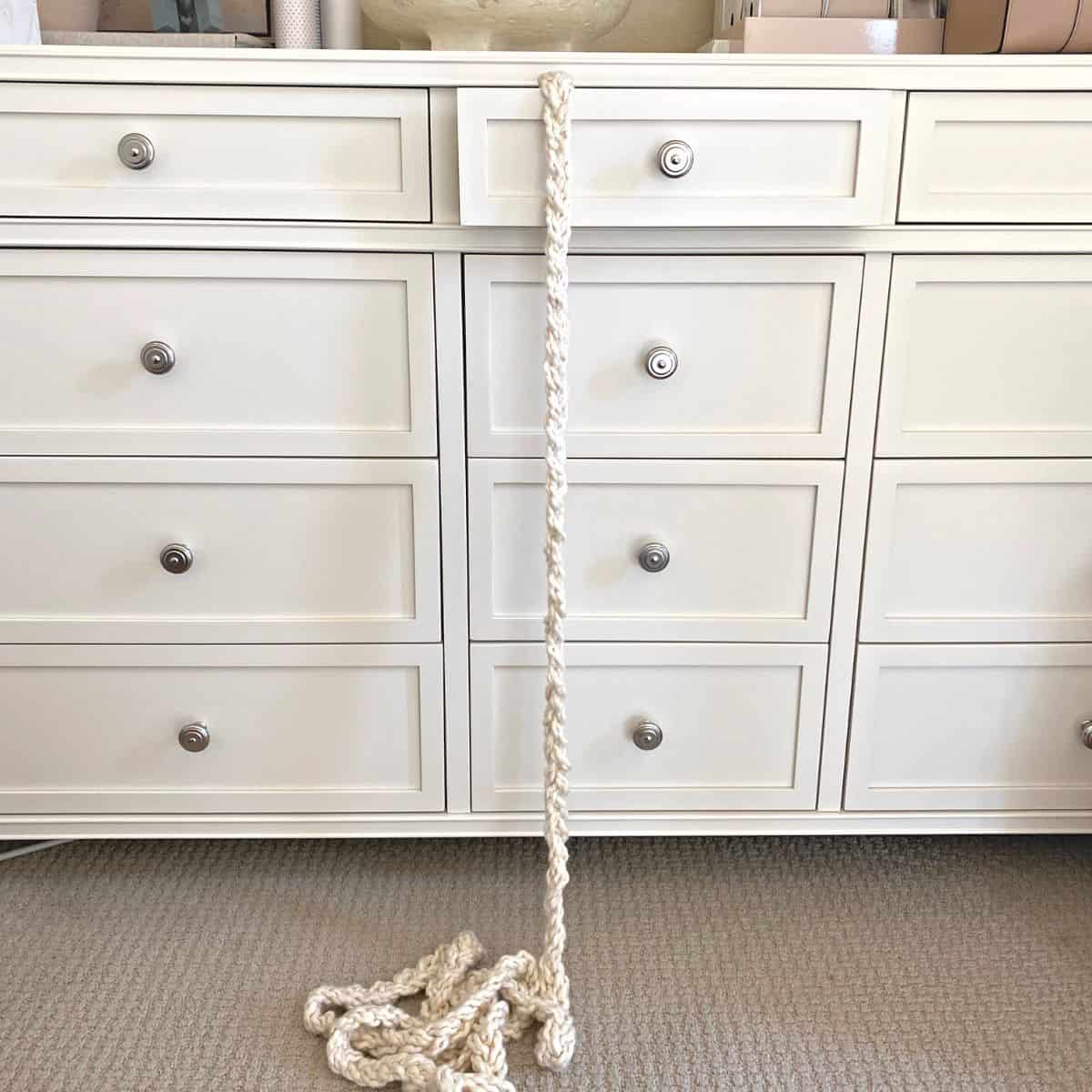 double braided yarn garland