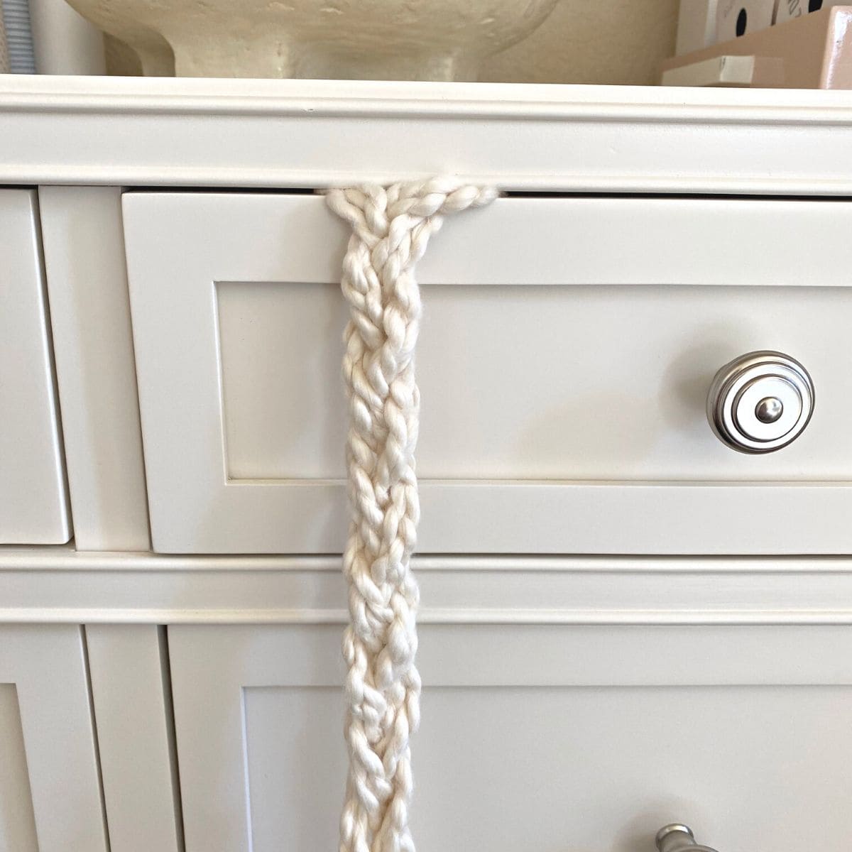 double braided yarn closeup