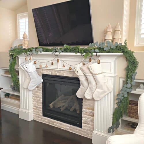 How to Hang Garland on Mantel | Mornington Lane