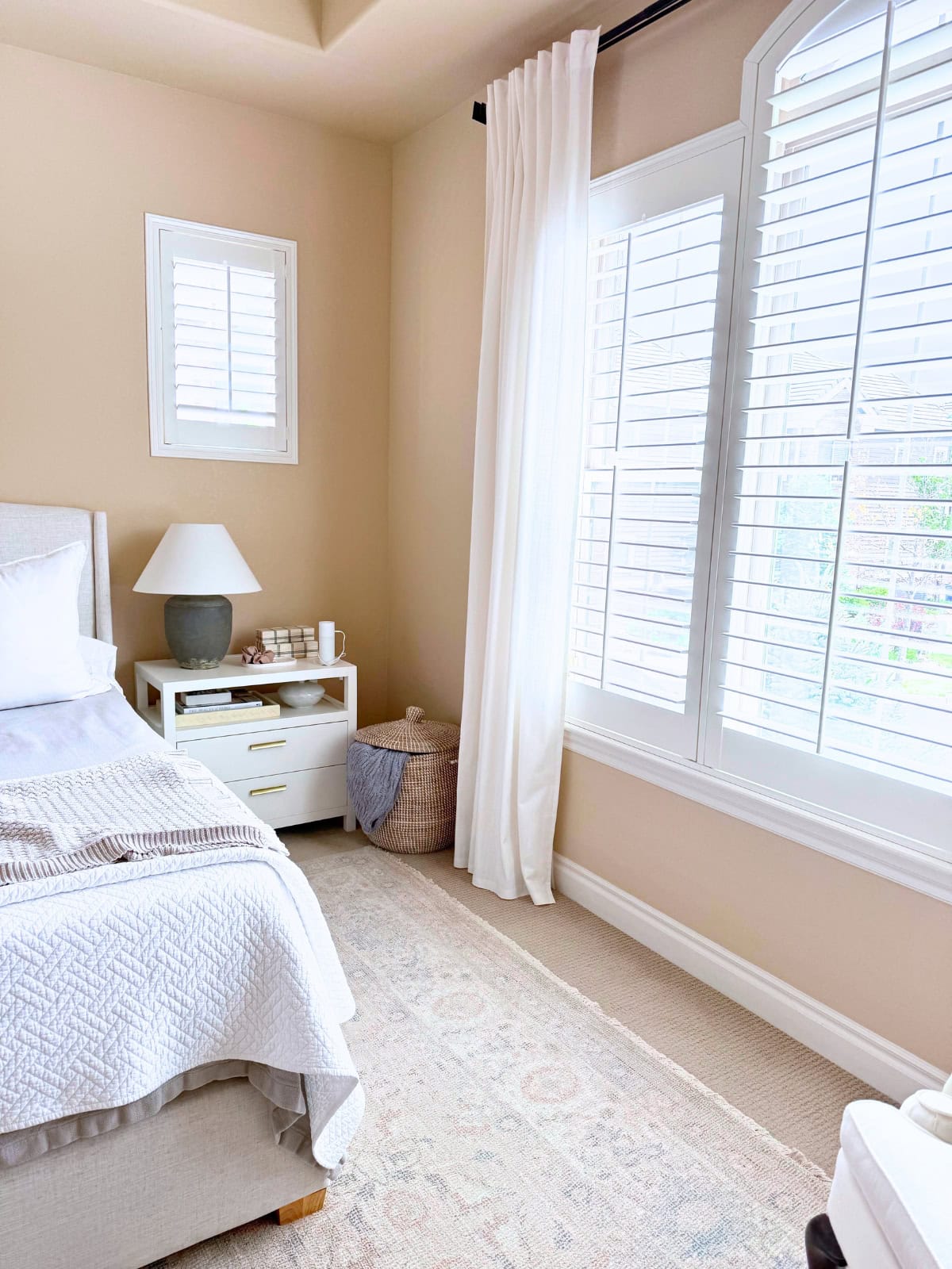 shortened curtain panel
