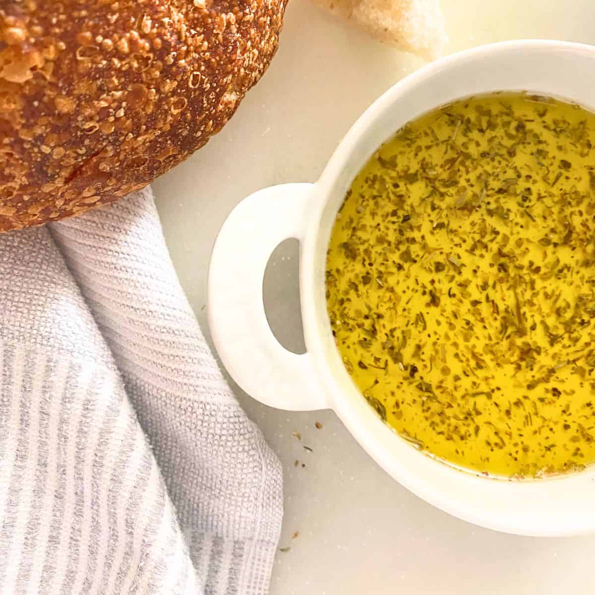 bread dipping oil with italian seasonings