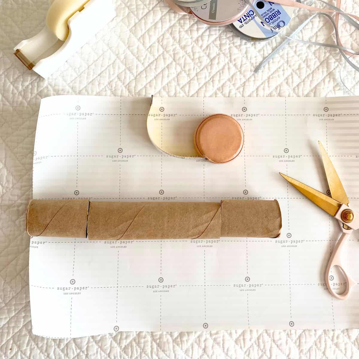 measure paper for cracker