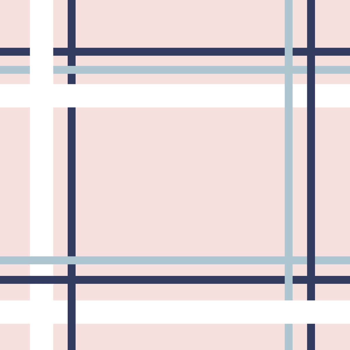 plaid ribbon design mockup