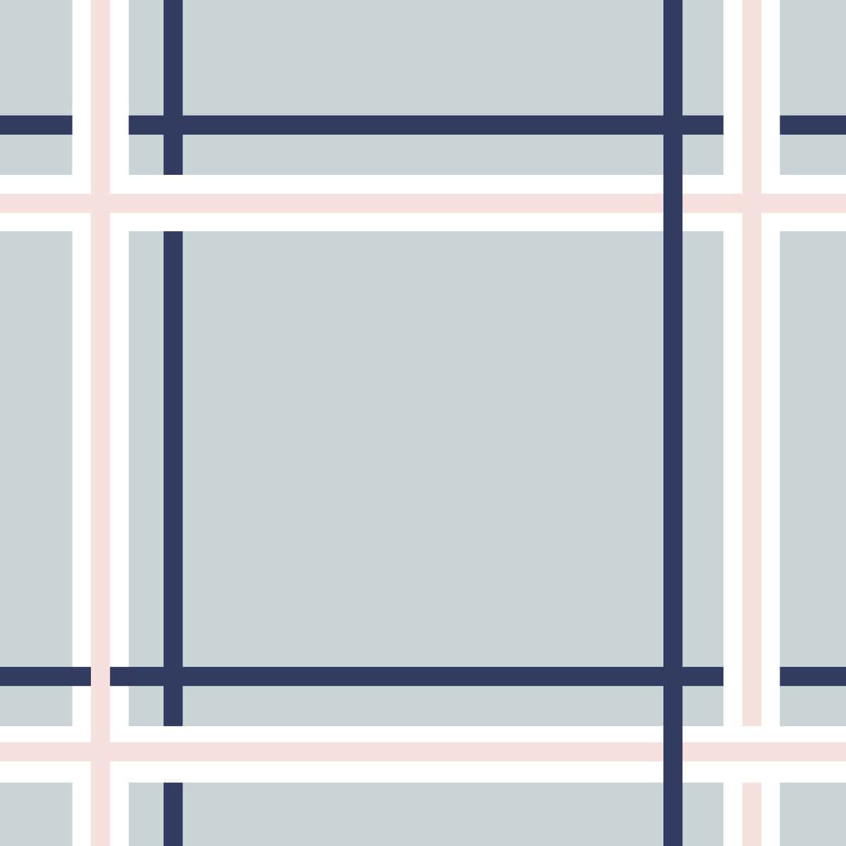 plaid ribbon design mockup