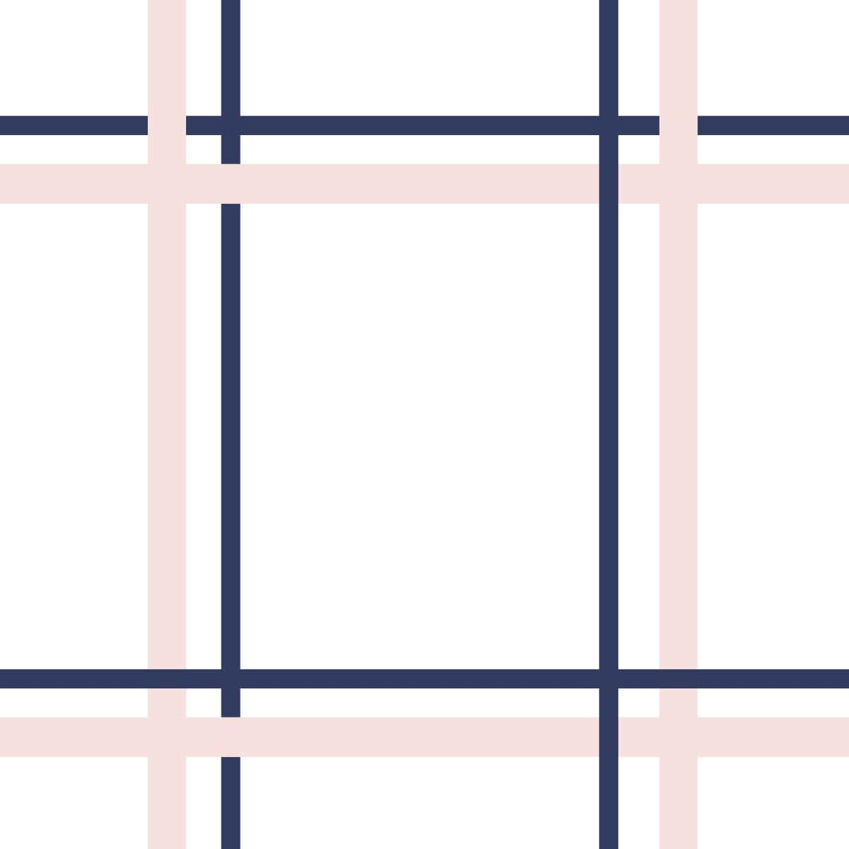 plaid ribbon design mockup