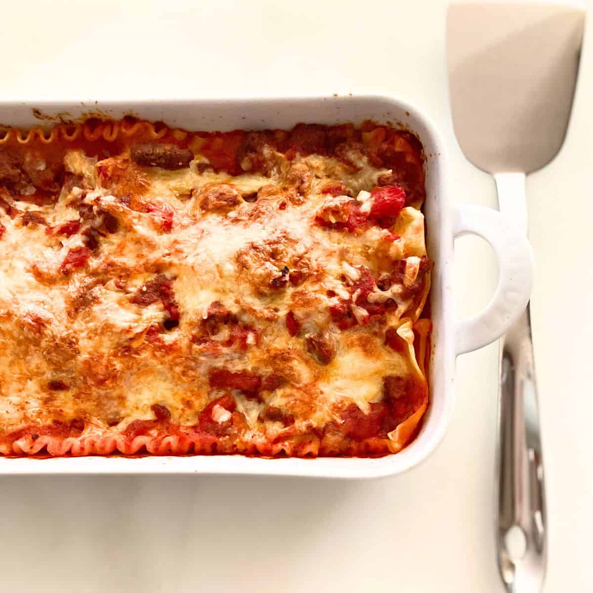 oven baked lasagna without ricotta