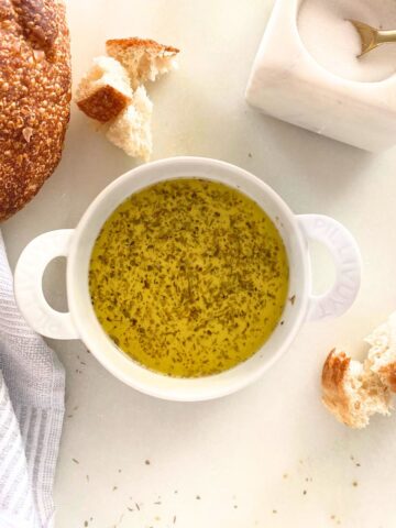 olive oil dipping suace