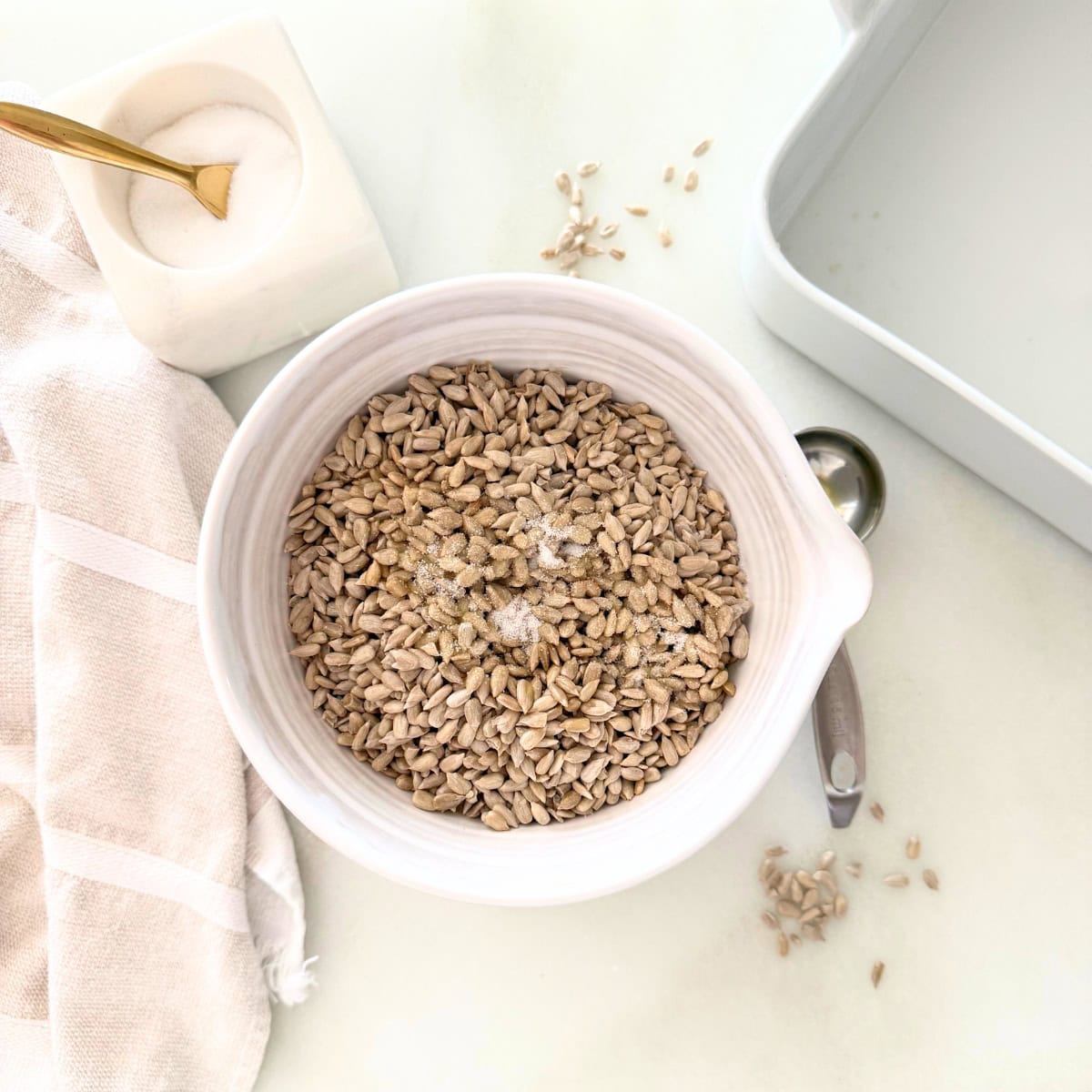 pre-roasted salted sunflower kernels